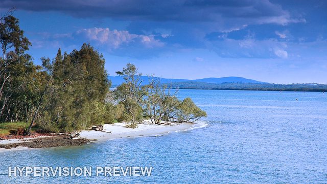 Karragarra Island Sandy Point in a Cool Blue Grade