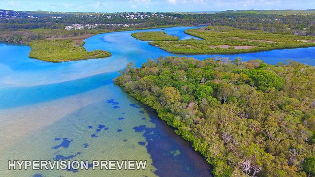 Eenie Creek Channels and Wetland Islands