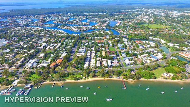 Wide Panorama Across Gympie Terrace