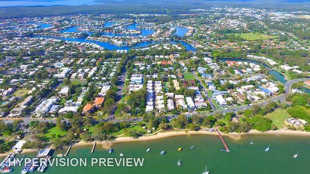 Homes and Parkland Behind Gympie Terrace