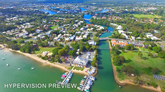 Closer View of Harbour and Foreshore Streets