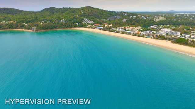 Turquoise Bay Curving Around Main Beach