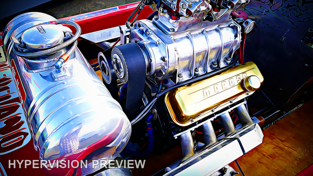 Polished Supercharged Boat Engine - Colour Detail Treatment